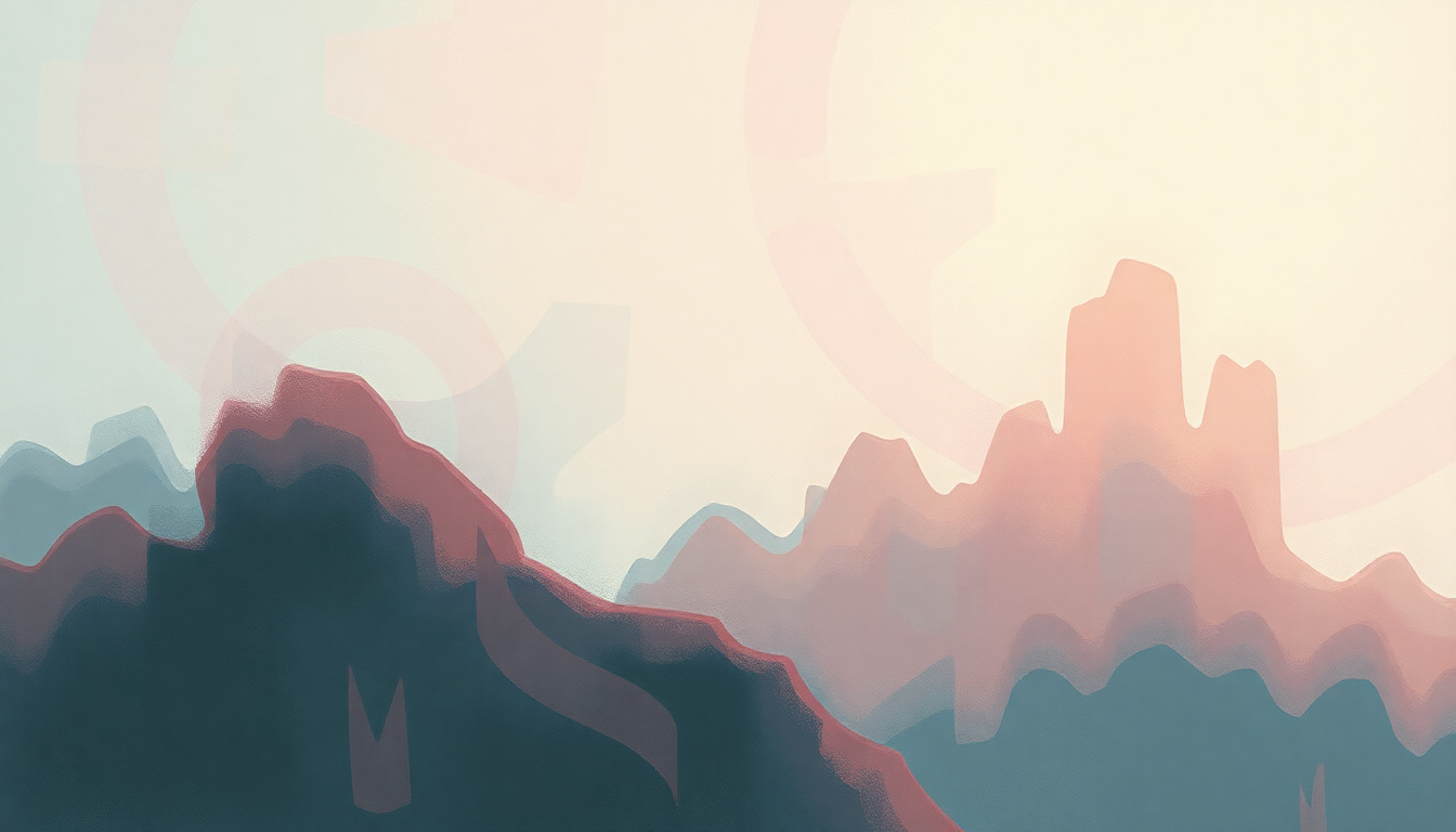 Fan-driven abstract illustration evoking the emotional arc of Twisterella by Ride