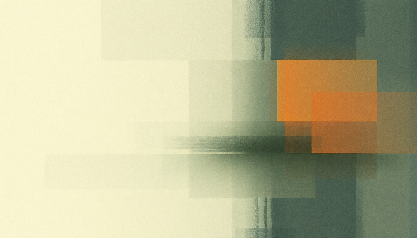Fan-driven abstract illustration evoking the emotional arc of Two States by Pavement