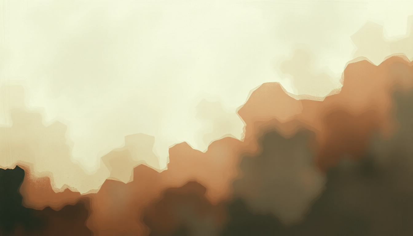 Fan-driven abstract illustration evoking the emotional arc of Tymps (The Sick in the Head Song) by Fiona Apple