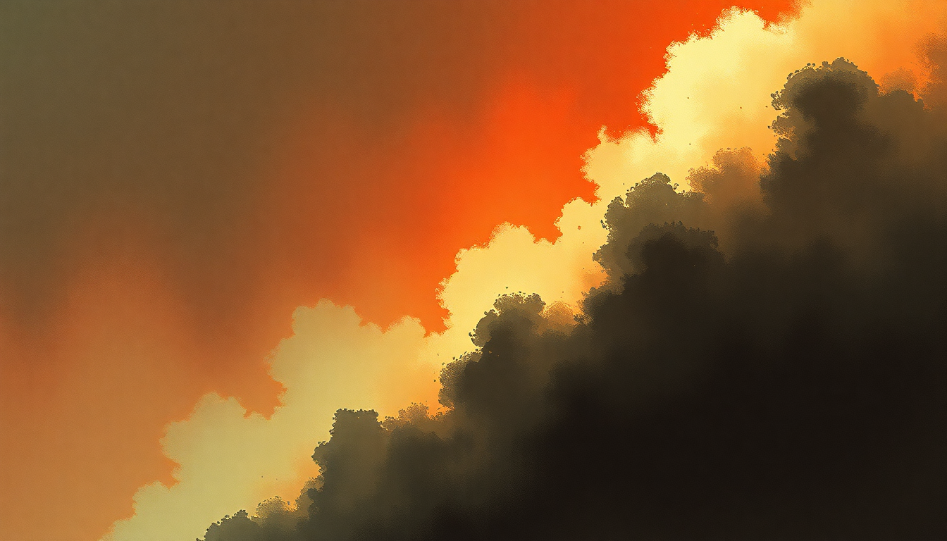Fan-driven abstract illustration evoking the emotional arc of Tyrant by Beyoncé