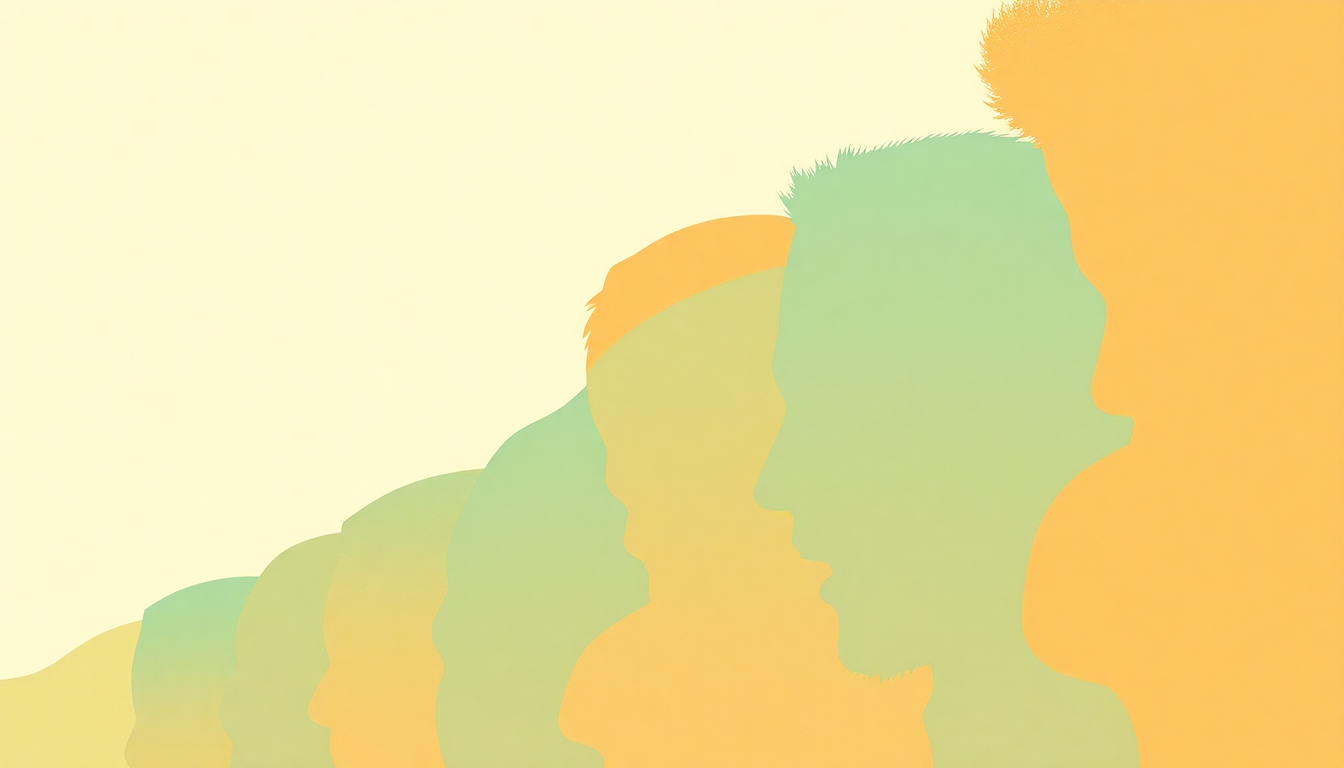 Fan-driven abstract illustration evoking the emotional arc of Un Verano Sin Ti by Bad Bunny
