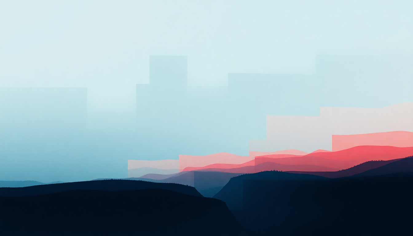 Fan-driven abstract illustration evoking the emotional arc of Unsatisfied by The Replacements