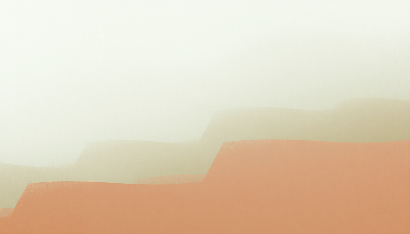 Fan-driven abstract illustration evoking the emotional arc of Untitled #5 by Sigur Rós