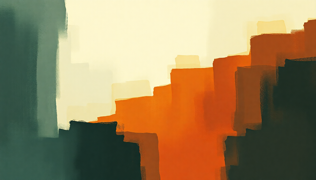 Fan-driven abstract illustration evoking the emotional arc of Untouchables by Eric B and Rakim