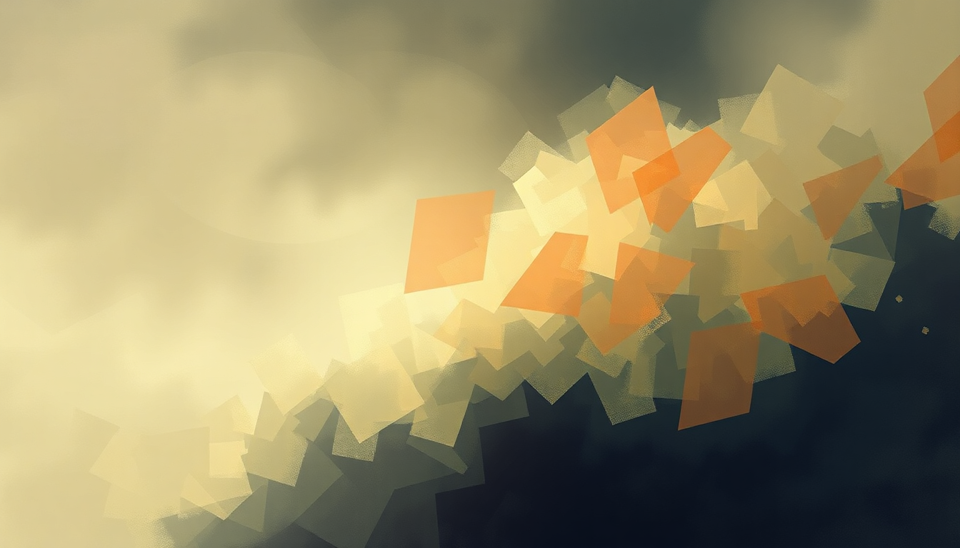 Fan-driven abstract illustration evoking the emotional arc of Uprising by Muse