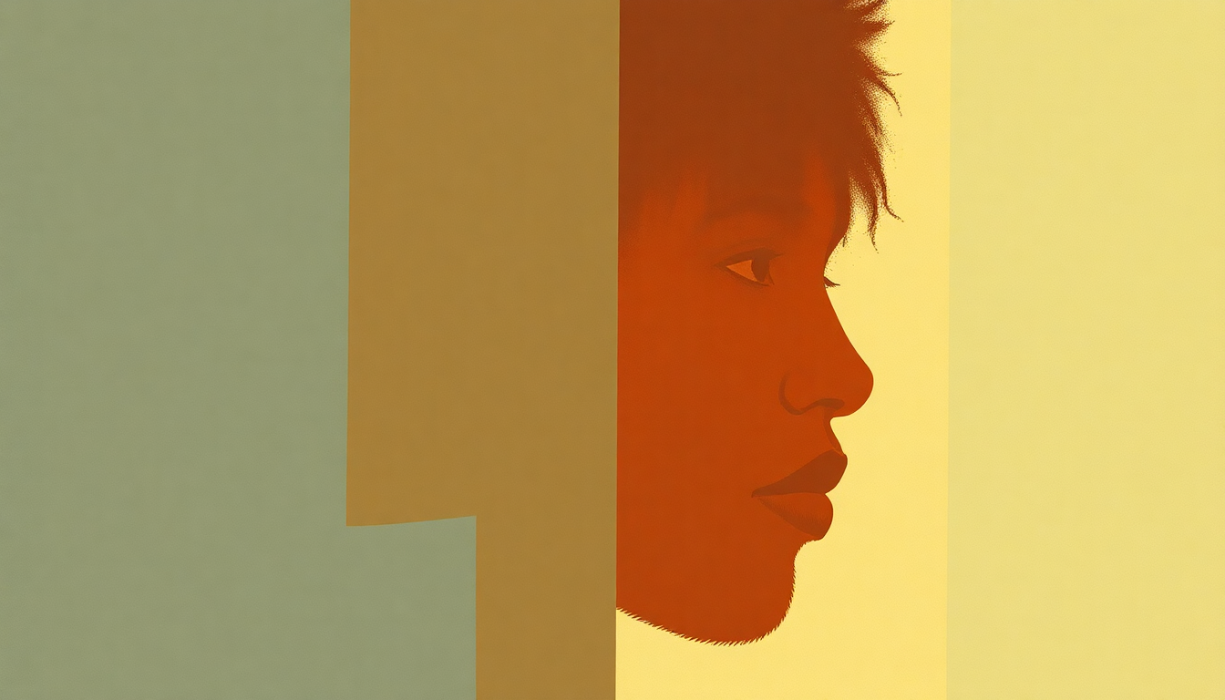 Fan-driven abstract illustration evoking the emotional arc of Use Me by Bill Withers