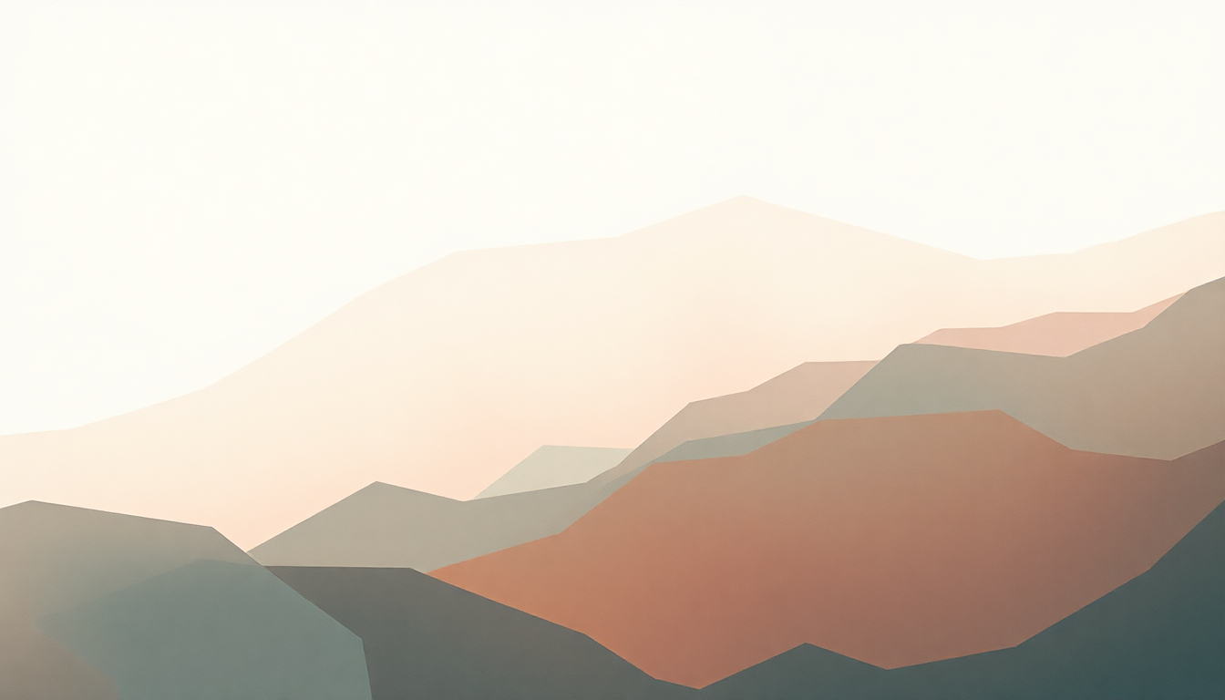 Fan-driven abstract illustration evoking the emotional arc of Utopia by Björk
