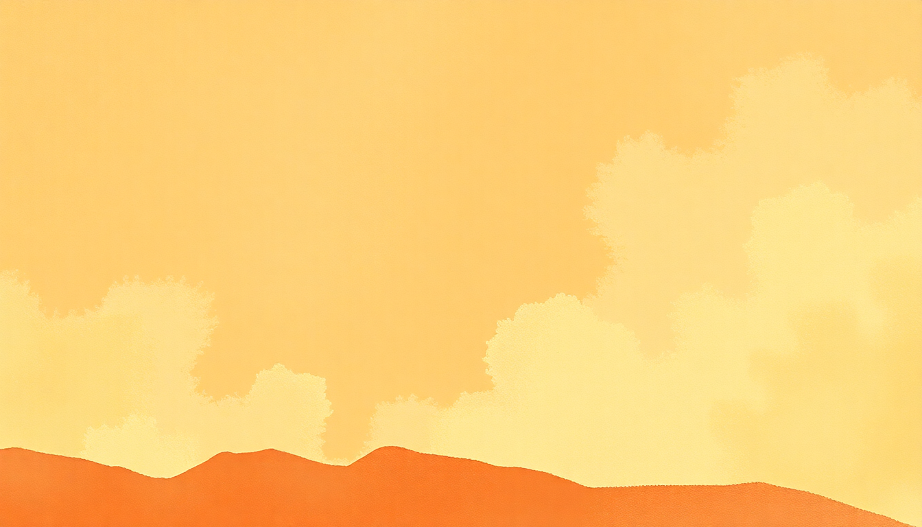 Fan-driven abstract illustration evoking the emotional arc of Venus by Gustav Holst