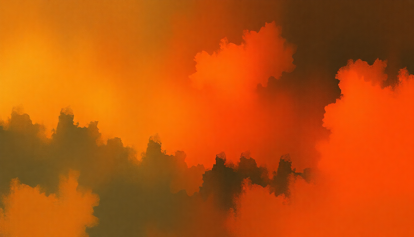 Fan-driven abstract illustration evoking the emotional arc of Venus by John Coltrane