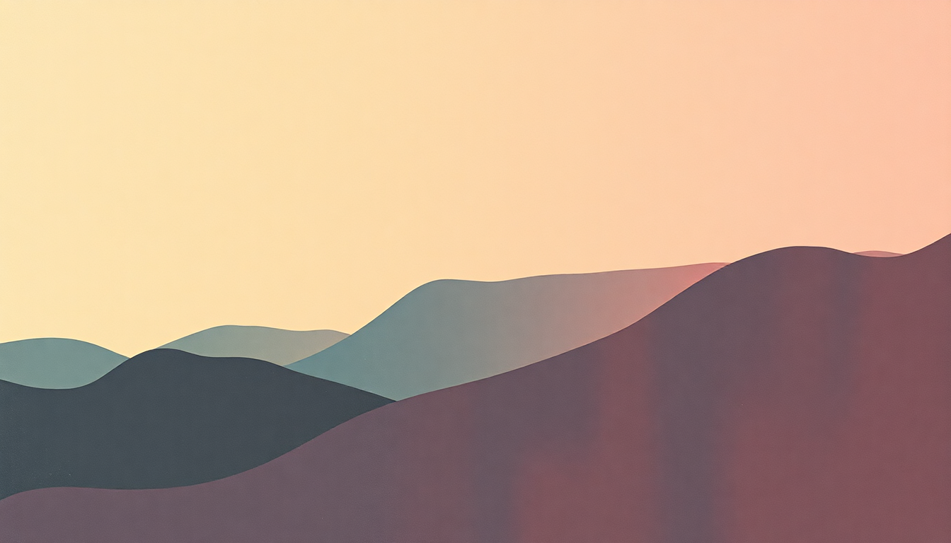 Fan-driven abstract illustration evoking the emotional arc of Venus by Television