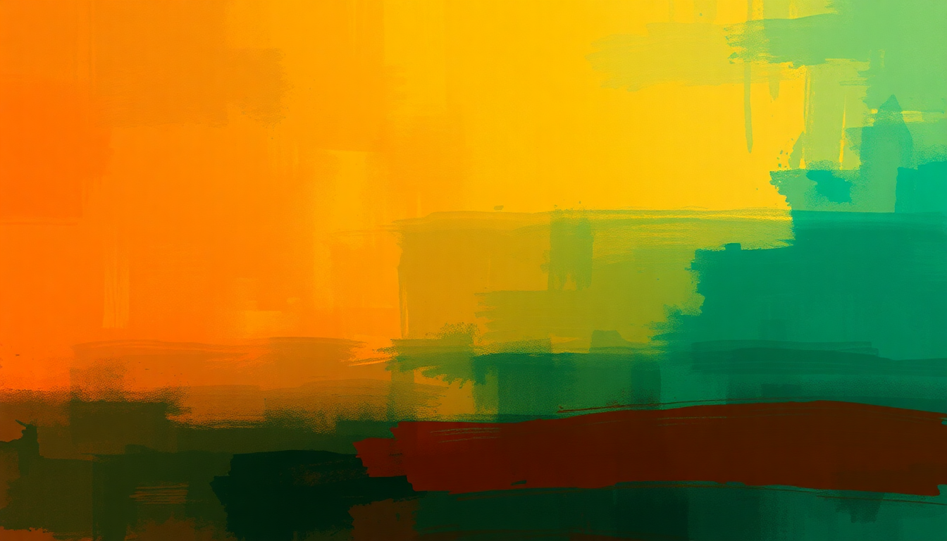Fan-driven abstract illustration evoking the emotional arc of Verano Porteno by Astor Piazzolla