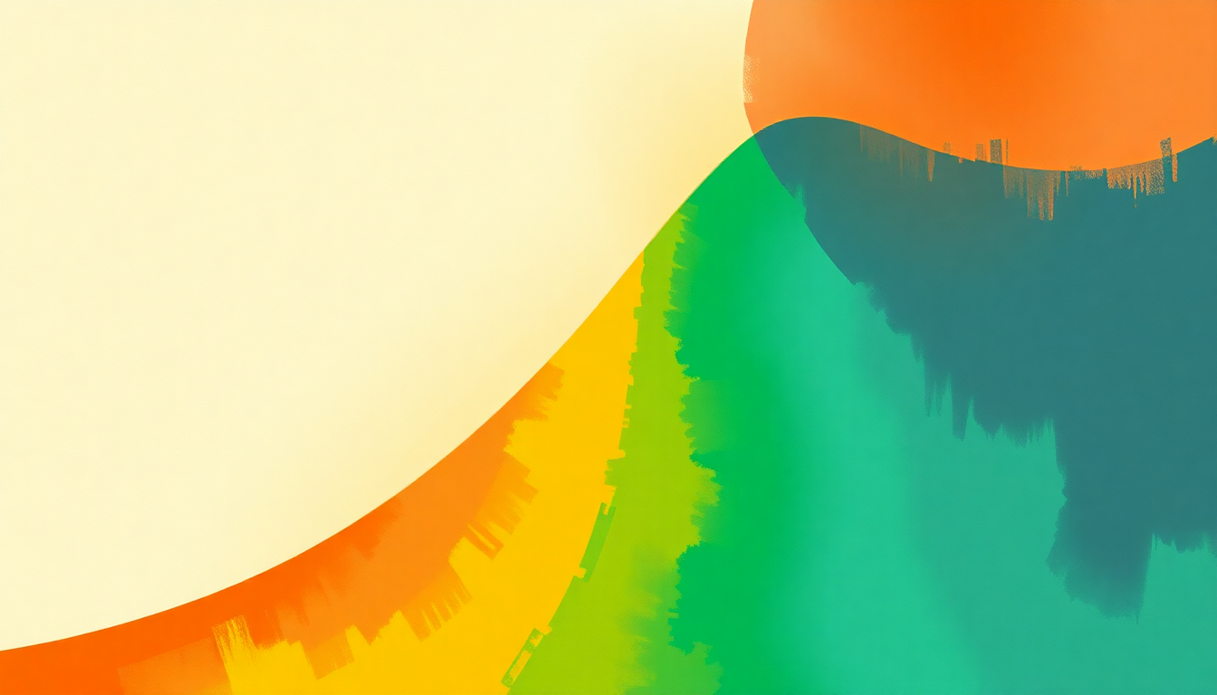 Fan-driven abstract illustration evoking the emotional arc of Verde by J Balvin