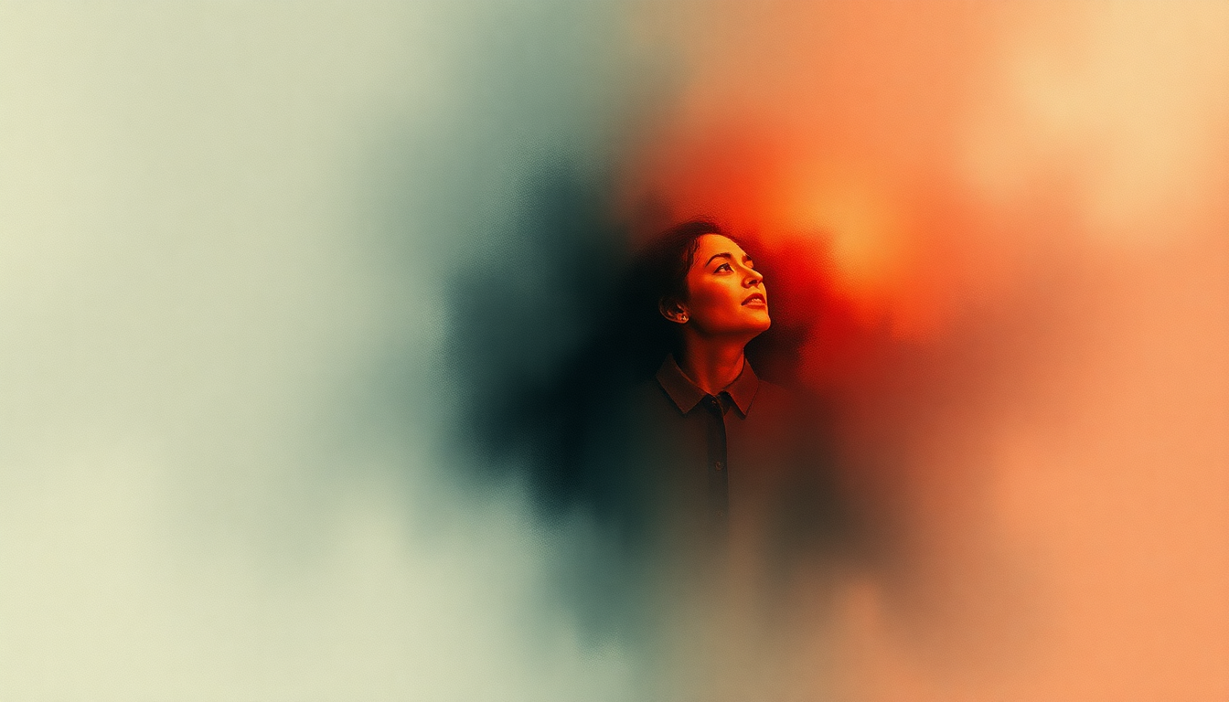 Fan-driven abstract illustration evoking the emotional arc of victimhood by Björk