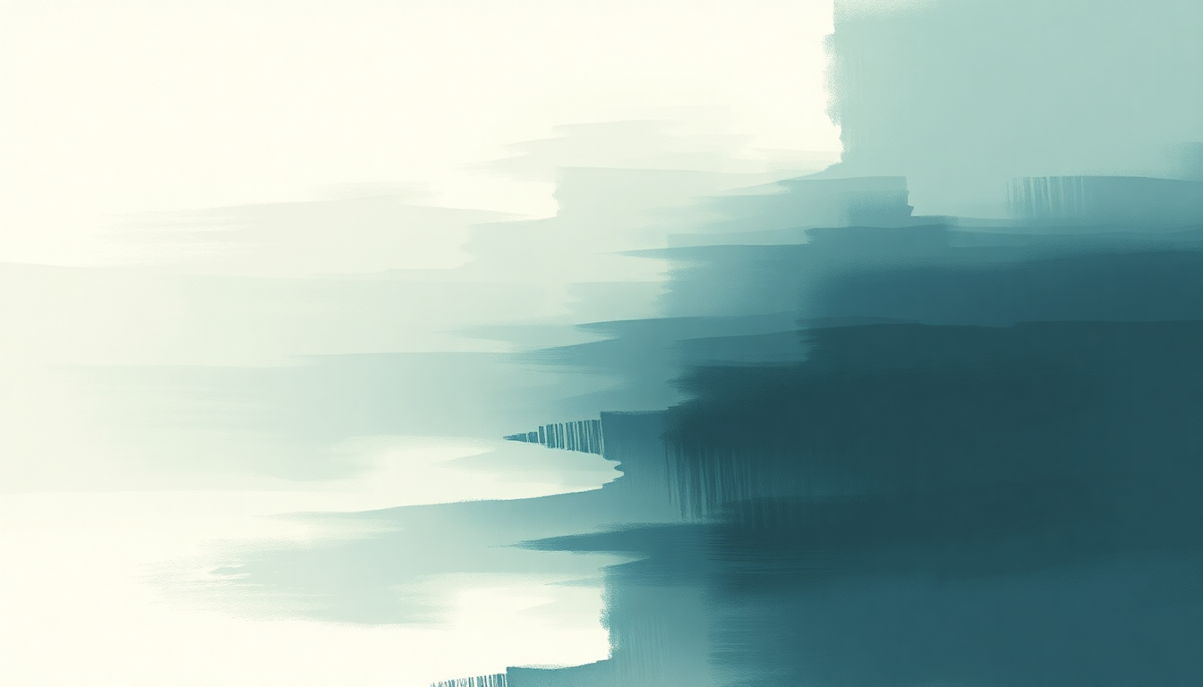 Fan-driven abstract illustration evoking the emotional arc of Virginia Beach by Drake