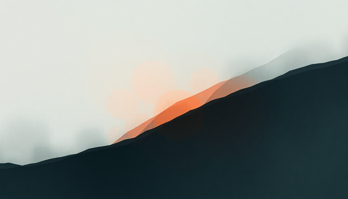 Fan-driven abstract illustration evoking the emotional arc of Virus by Björk