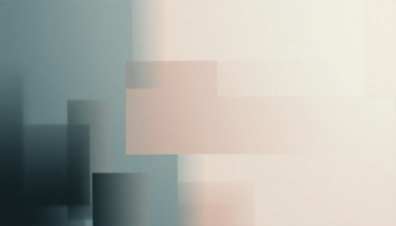 Fan-driven abstract illustration evoking the emotional arc of Voyeur by James Blake