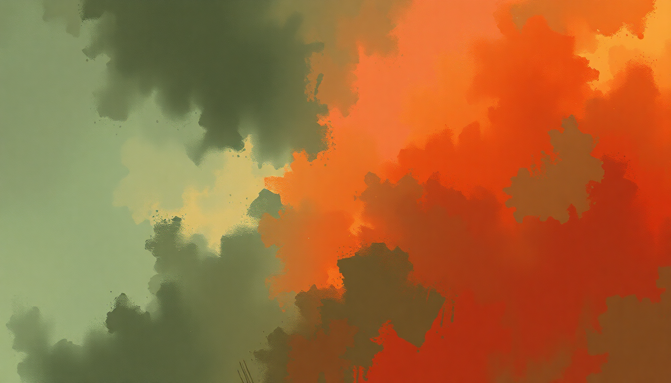 Fan-driven abstract illustration evoking the emotional arc of Waka Waka (This Time for Africa) by Shakira