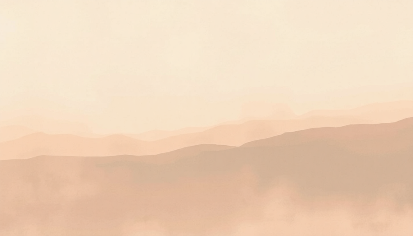 Fan-driven abstract illustration evoking the emotional arc of Wakin on a Pretty Daze by Kurt Vile