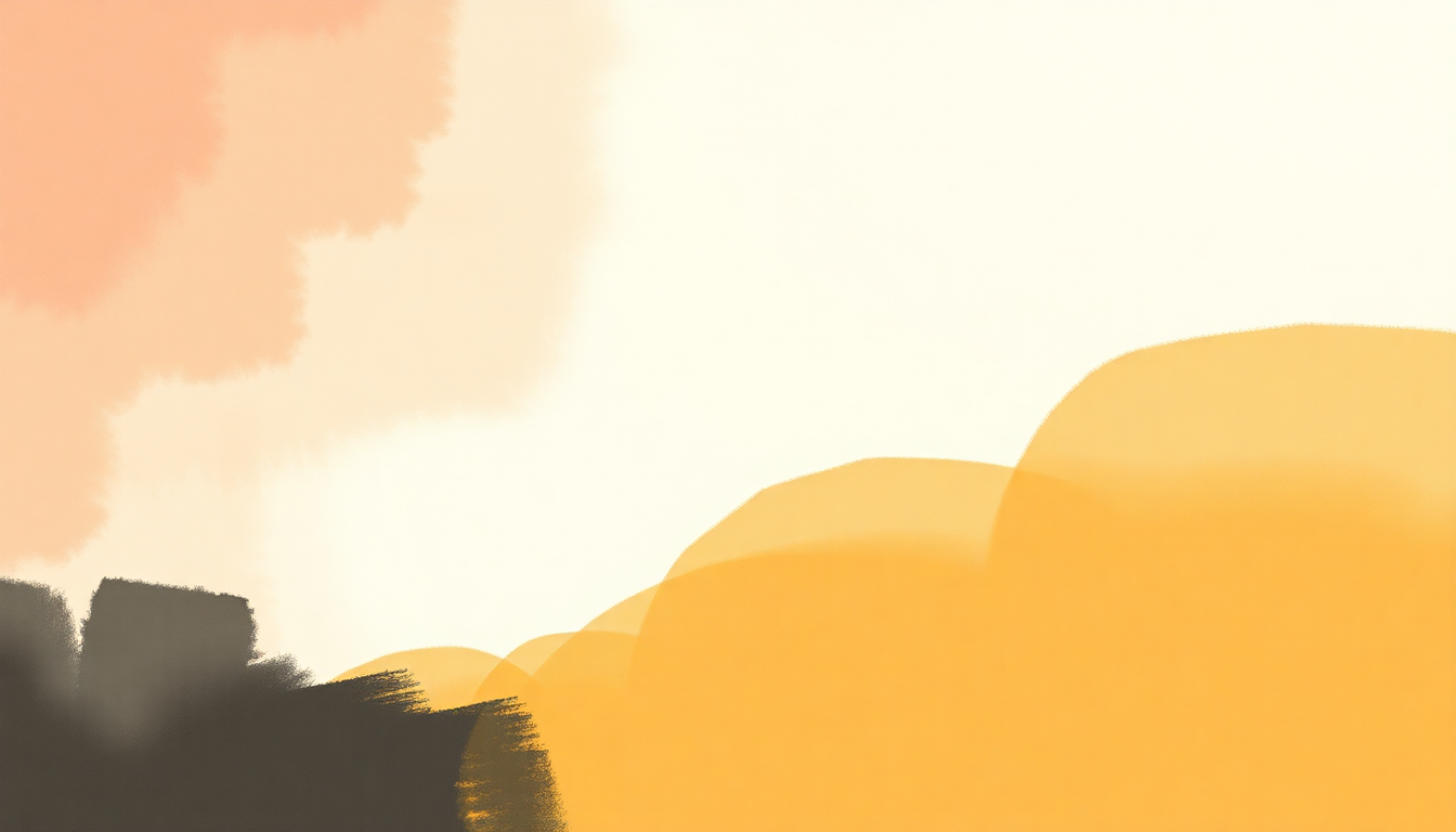 Fan-driven abstract illustration evoking the emotional arc of Walcott by Vampire Weekend