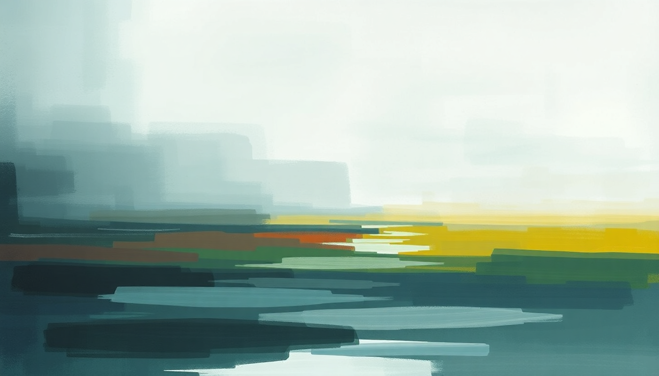 Fan-driven abstract illustration evoking the emotional arc of Walk Across The Water by The Black Keys
