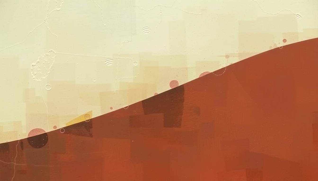 Fan-driven abstract illustration evoking the emotional arc of Waltz #2 (XO) by Elliott Smith