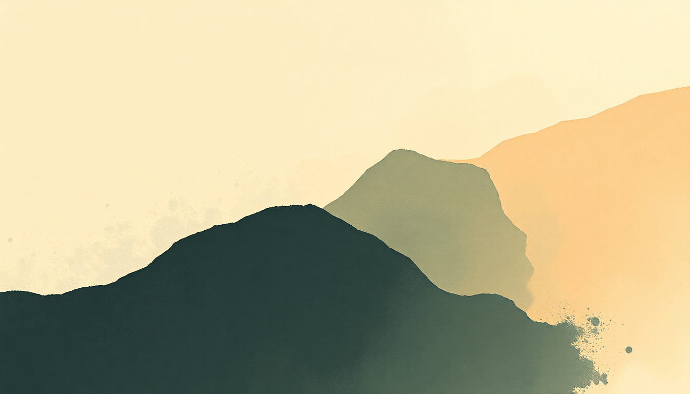 Fan-driven abstract illustration evoking the emotional arc of Wants and Needs by Drake