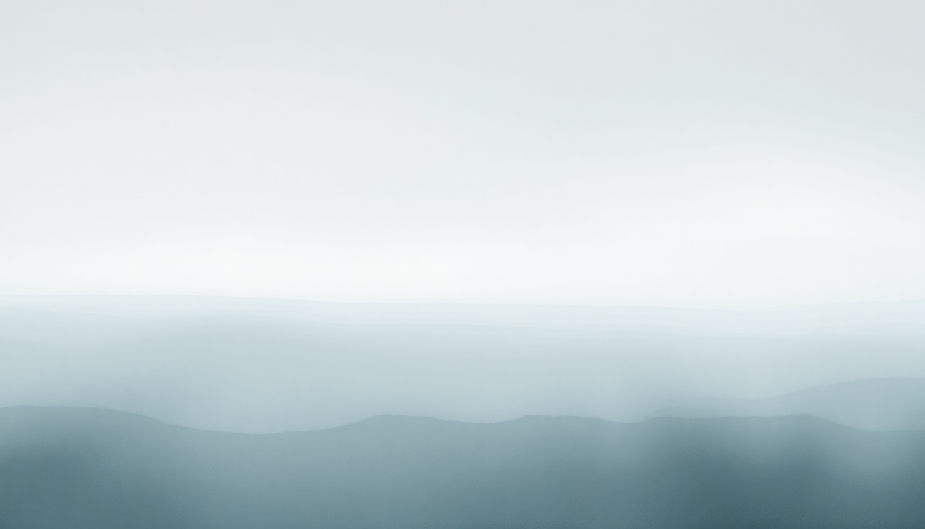 Fan-driven abstract illustration evoking the emotional arc of Wash by Bon Iver