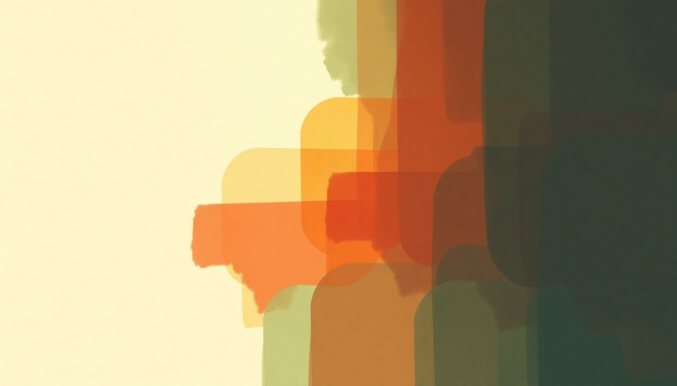 Fan-driven abstract illustration evoking the emotional arc of Ways to Cry by John Martyn