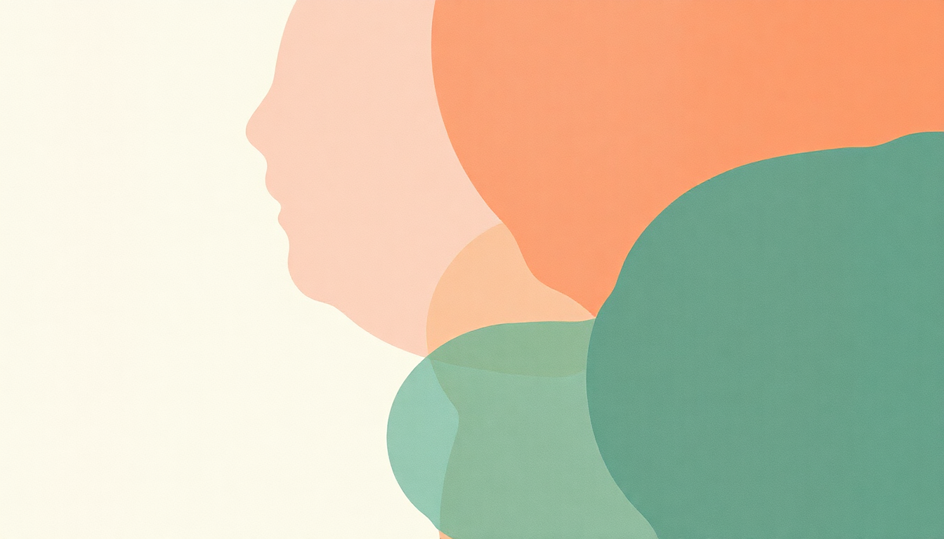 Fan-driven abstract illustration evoking the emotional arc of We Are Fine by Sharon Van Etten