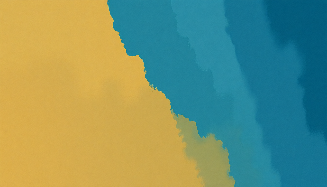 Fan-driven abstract illustration evoking the emotional arc of We the People Who Are Darker Than Blue by Curtis Mayfield