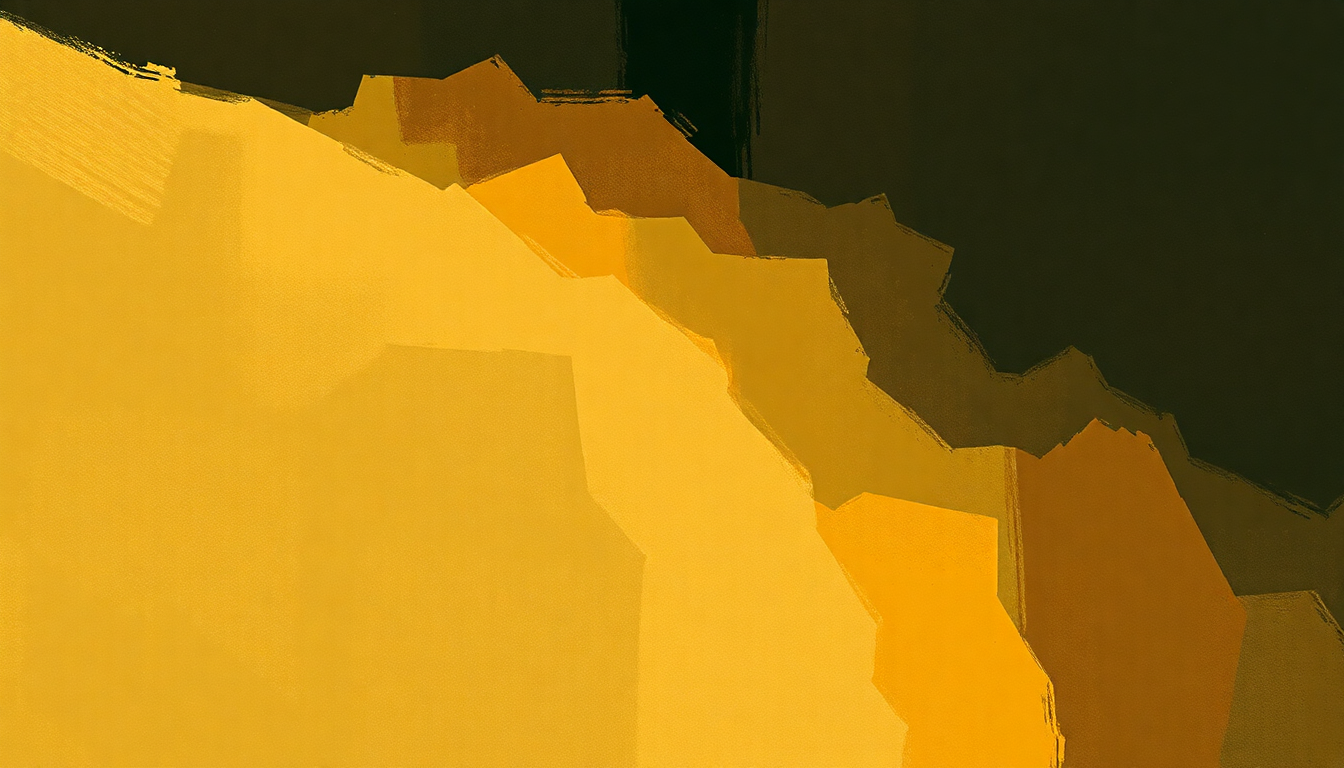 Fan-driven abstract illustration evoking the emotional arc of Well You Needn't by Thelonious Monk