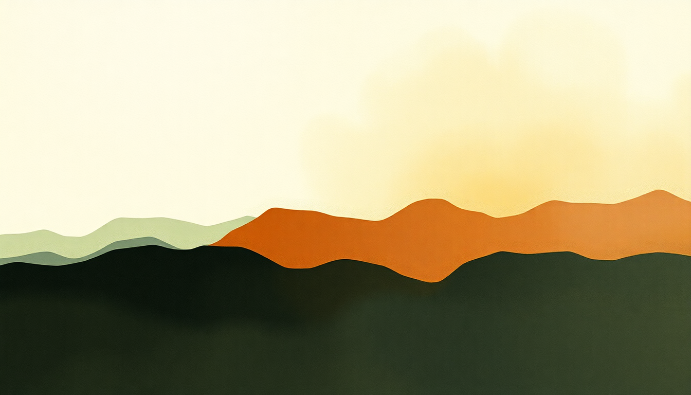 Fan-driven abstract illustration evoking the emotional arc of Werewolf by Fiona Apple