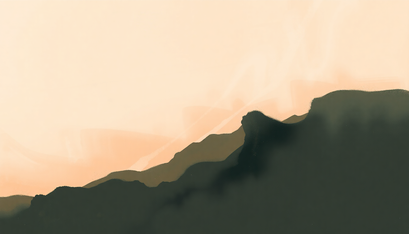 Fan-driven abstract illustration evoking the emotional arc of Western by Roni Size