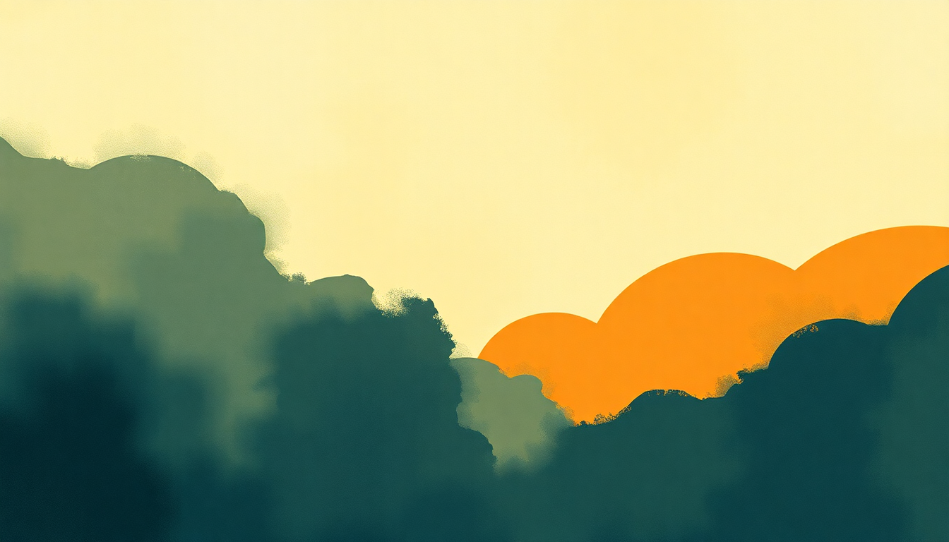 Fan-driven abstract illustration evoking the emotional arc of what doesn't kill me by Kacey Musgraves
