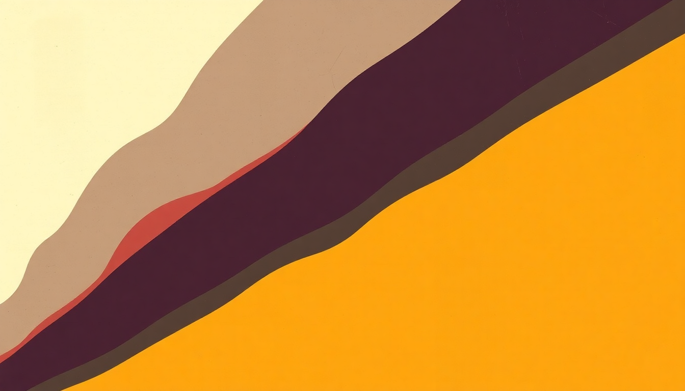 Fan-driven abstract illustration evoking the emotional arc of What Is Hip by Tower of Power