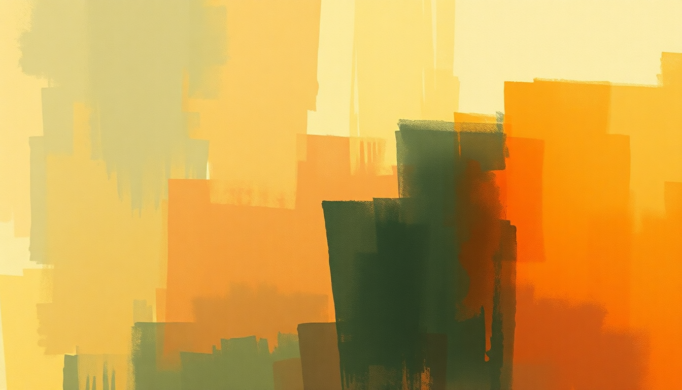 Fan-driven abstract illustration evoking the emotional arc of What Now My Love by Ben E King