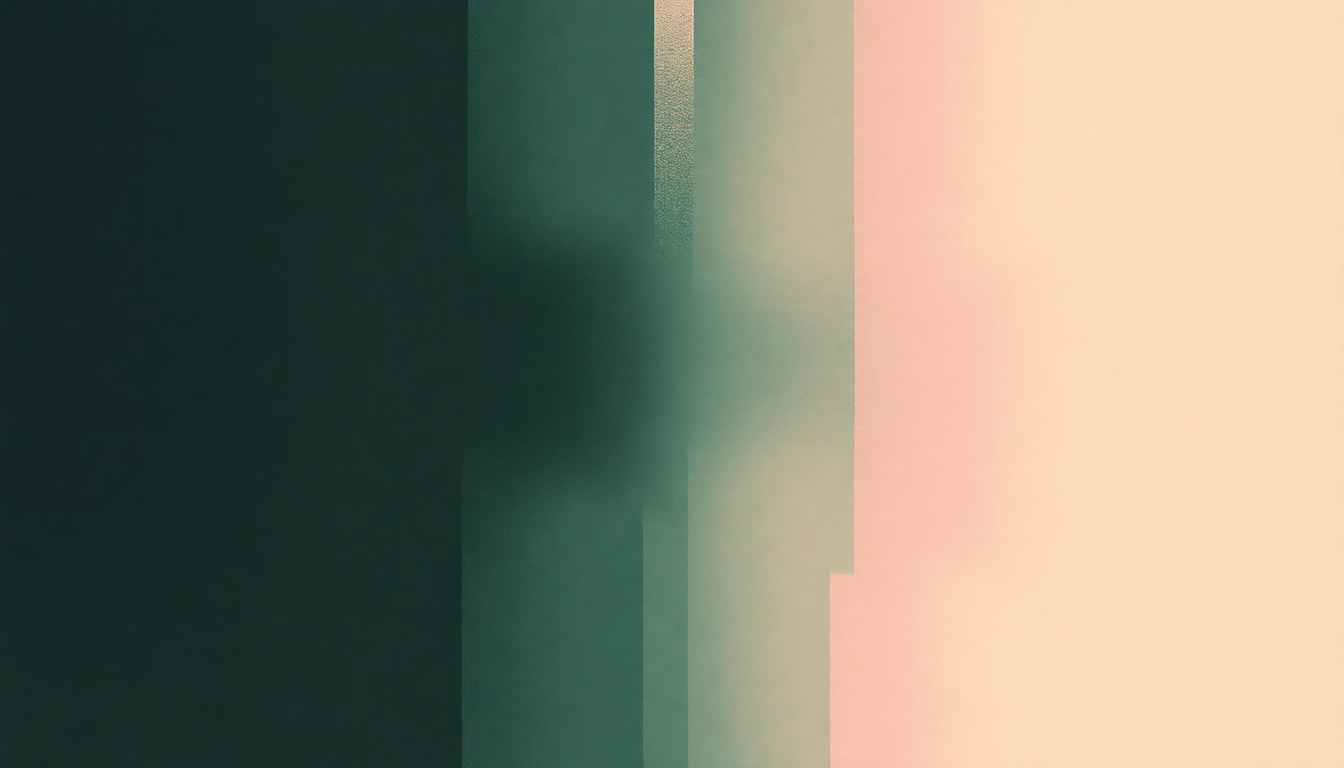 Fan-driven abstract illustration evoking the emotional arc of What's Good (The Thesis) by Lou Reed