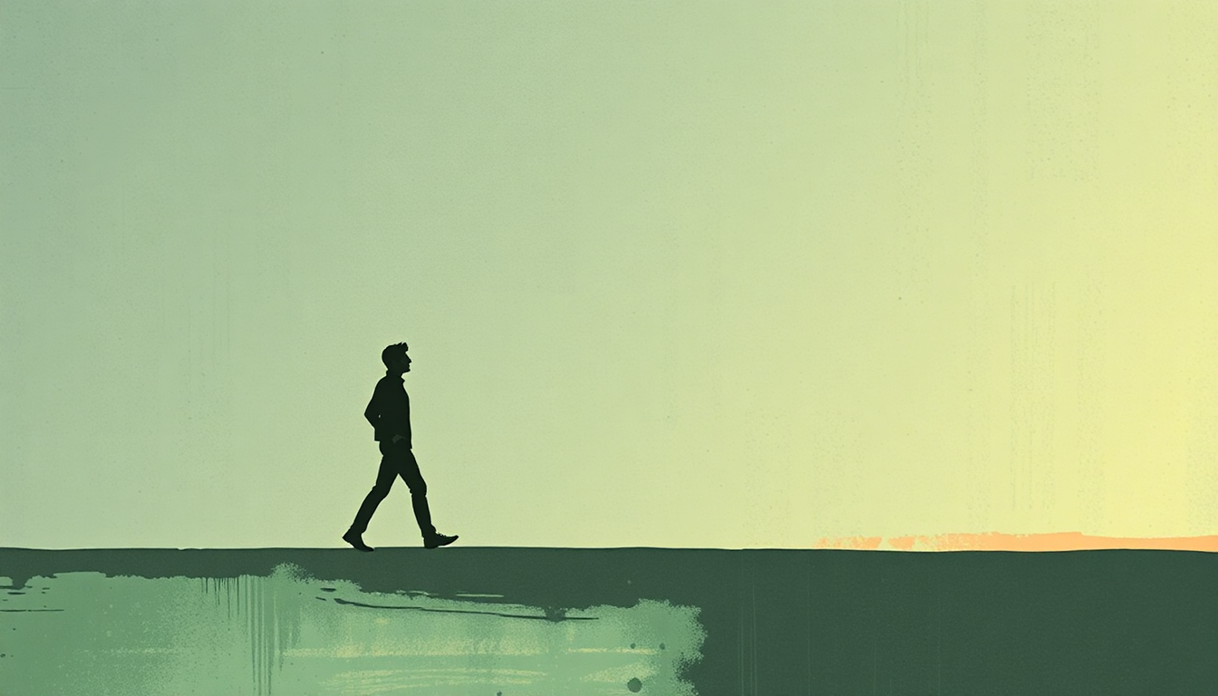 Fan-driven abstract illustration evoking the emotional arc of What's The Rumpus? by Jack White
