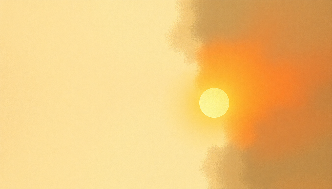 Fan-driven abstract illustration evoking the emotional arc of Whatever by Oasis