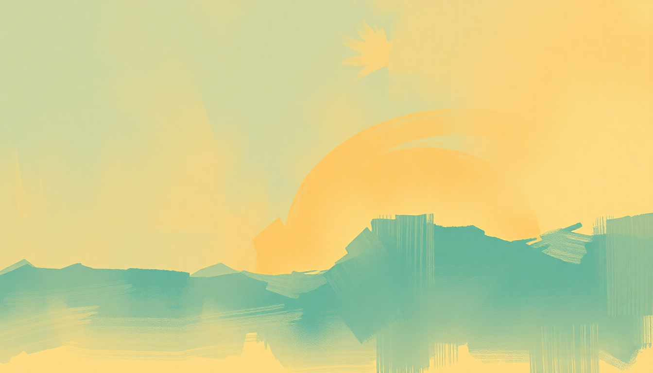 Fan-driven abstract illustration evoking the emotional arc of When My Little Girl Is Smiling by The Drifters