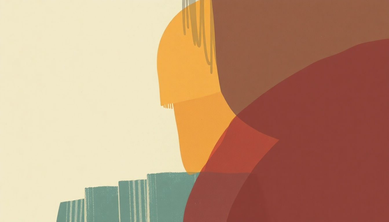 Fan-driven abstract illustration evoking the emotional arc of Where Are We Now by American Football