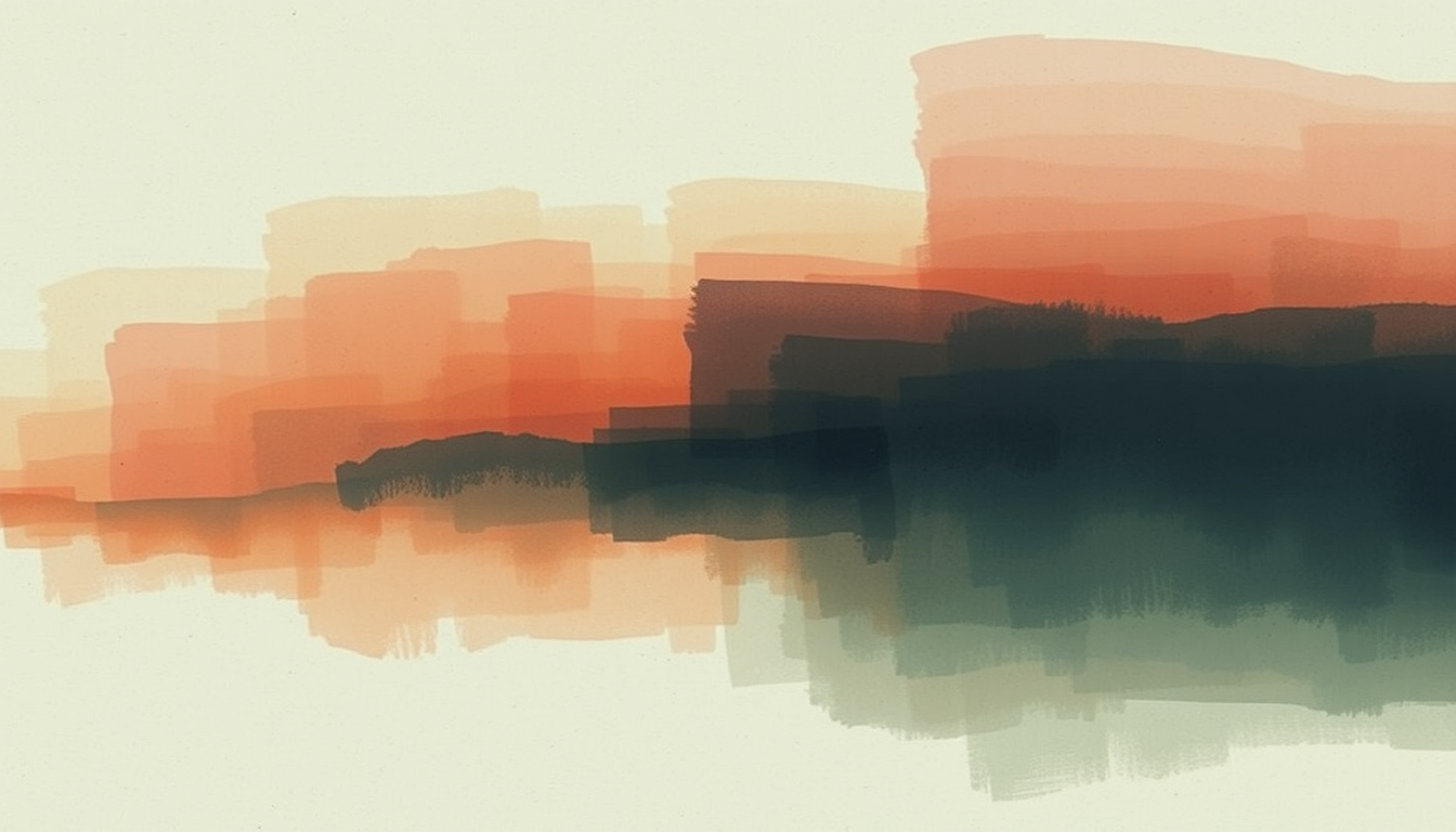 Fan-driven abstract illustration evoking the emotional arc of Where Did I Go by Jorja Smith