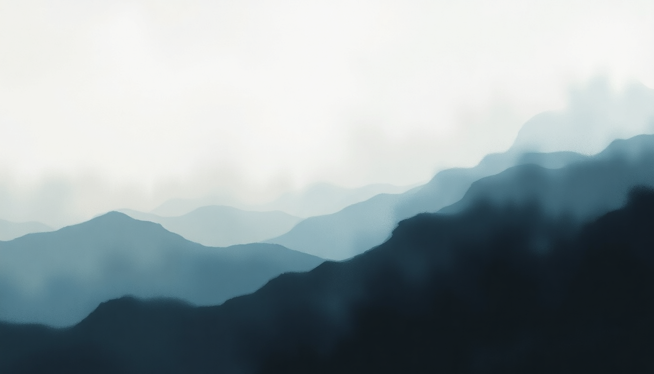 Fan-driven abstract illustration evoking the emotional arc of Where We're Going by Hans Zimmer