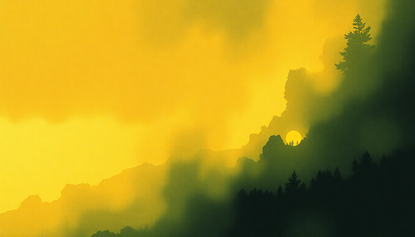 Fan-driven abstract illustration evoking the emotional arc of Wherever I May Roam by Metallica