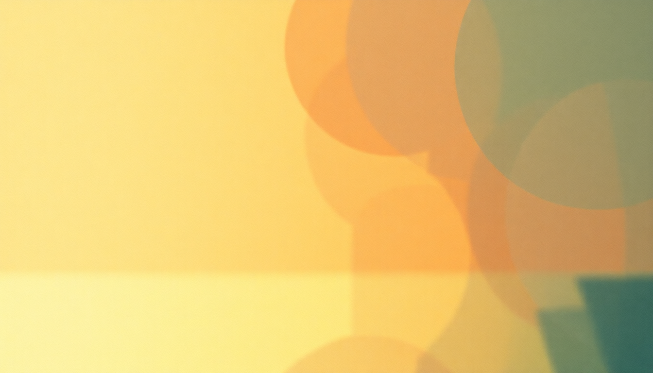Fan-driven abstract illustration evoking the emotional arc of While My Guitar Gently Weeps by George Harrison