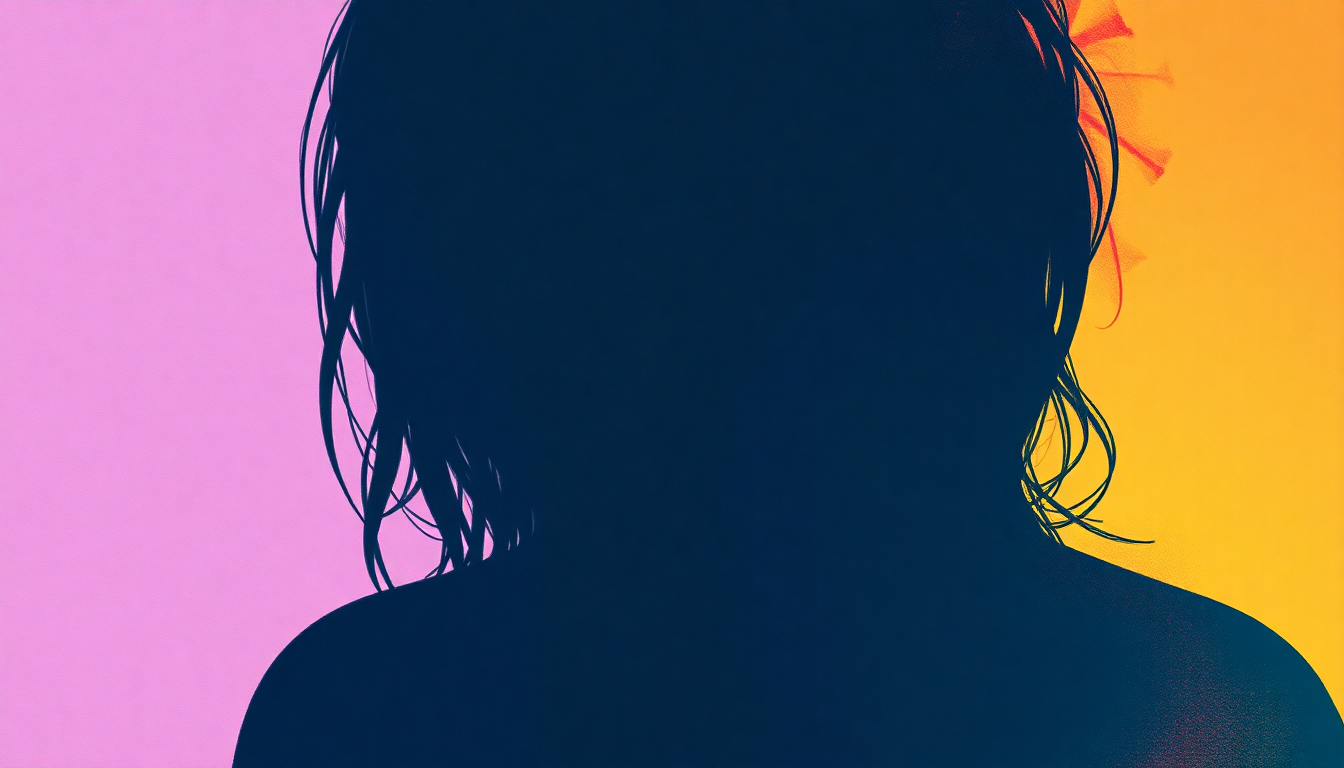 Fan-driven abstract illustration evoking the emotional arc of White Girl by X