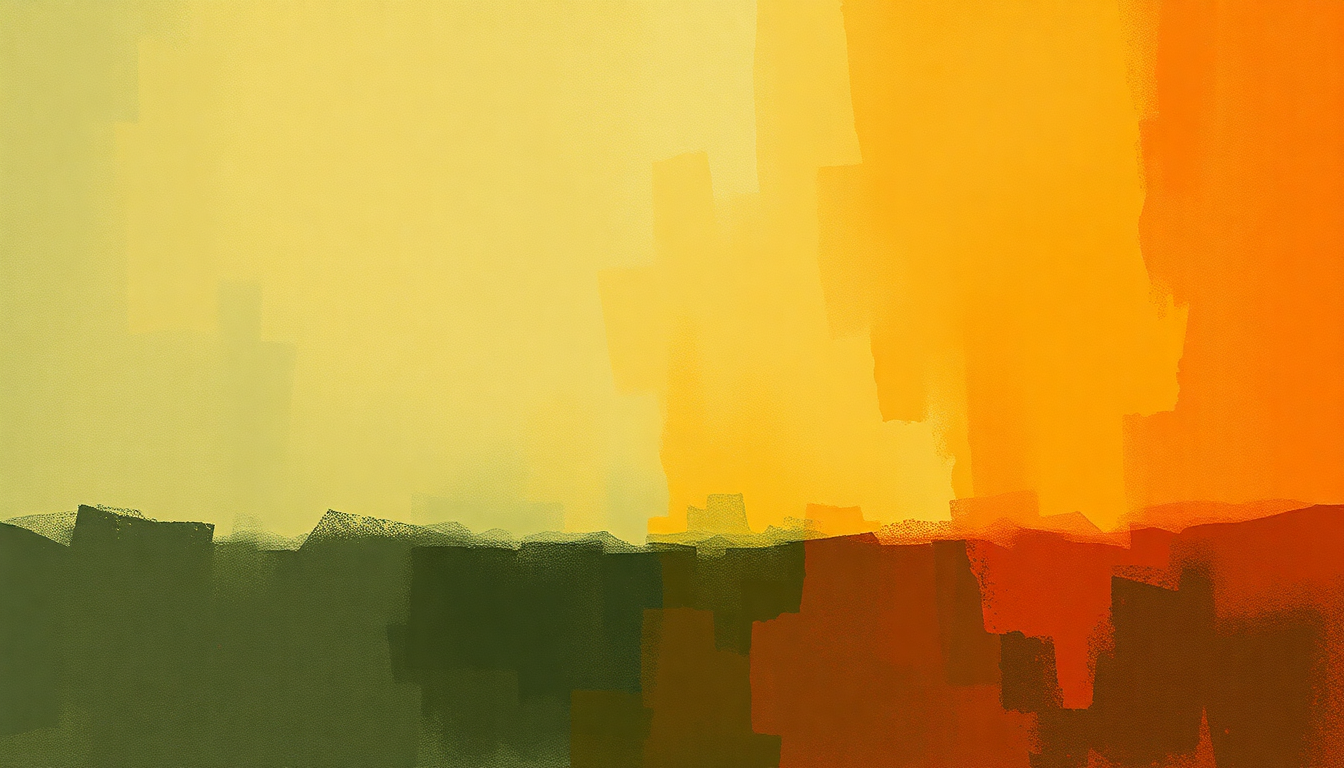 Fan-driven abstract illustration evoking the emotional arc of Who Do You Love? by Bo Diddley