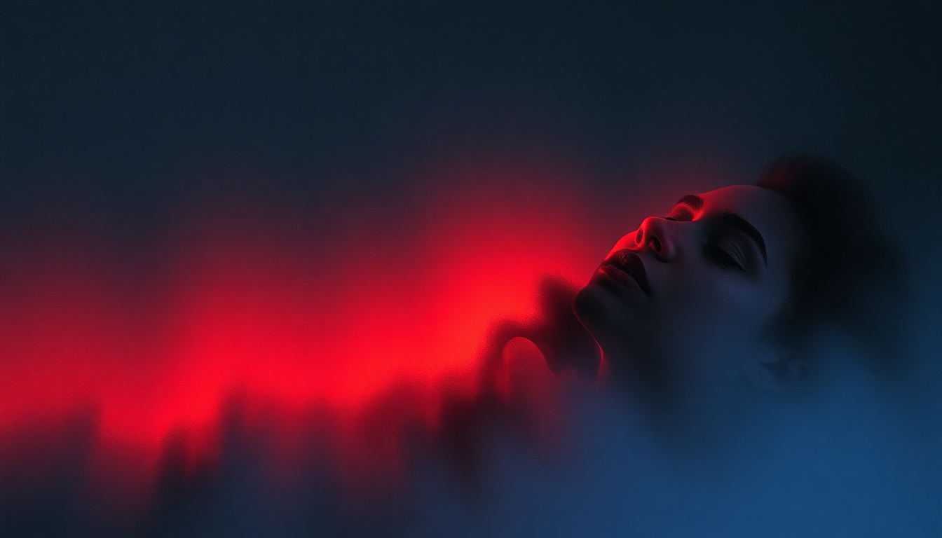 Fan-driven abstract illustration evoking the emotional arc of Who Killed Mr. Moonlight by Bauhaus
