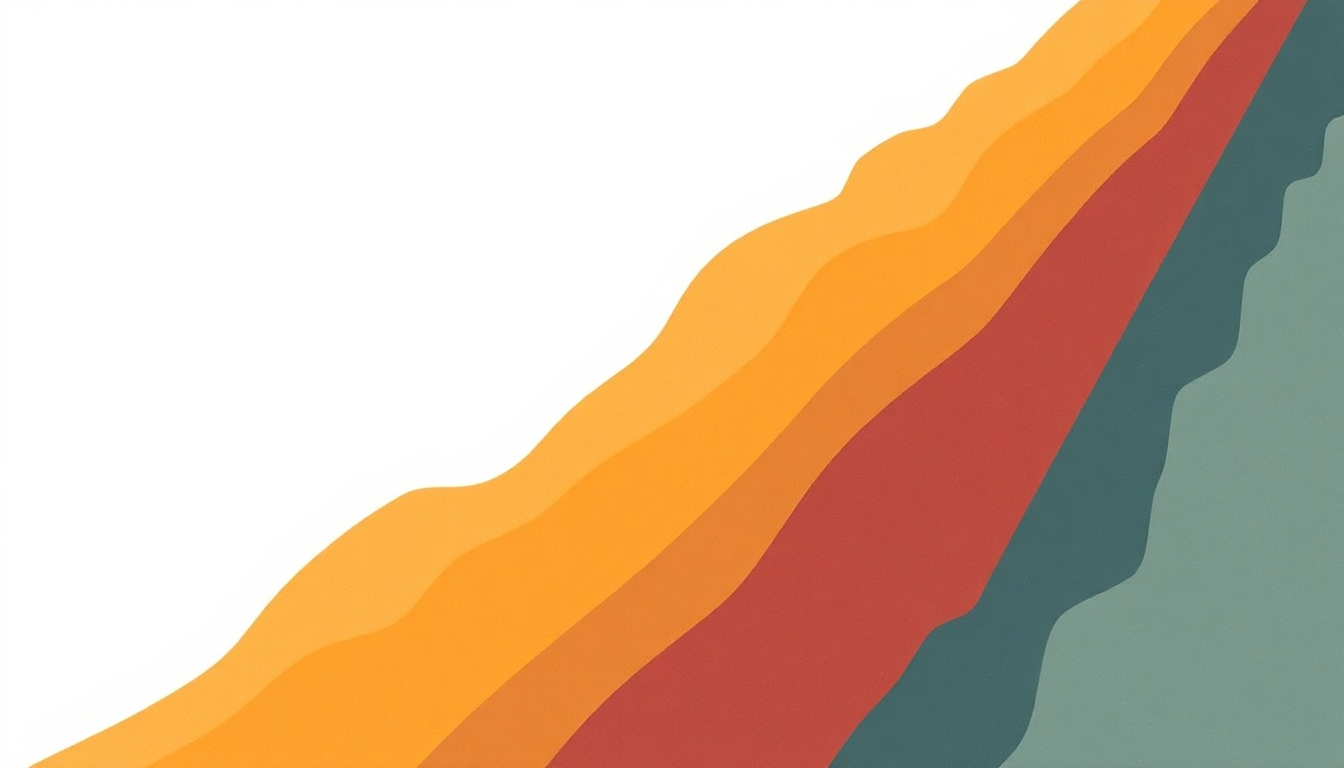 Fan-driven abstract illustration evoking the emotional arc of Who Makes Your Money by Spoon