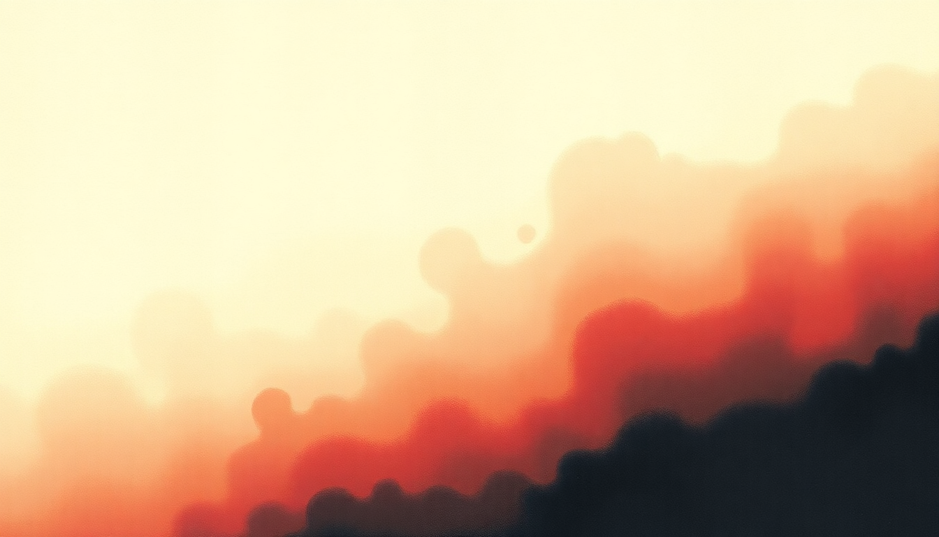 Fan-driven abstract illustration evoking the emotional arc of Who Needs Love by Razorlight